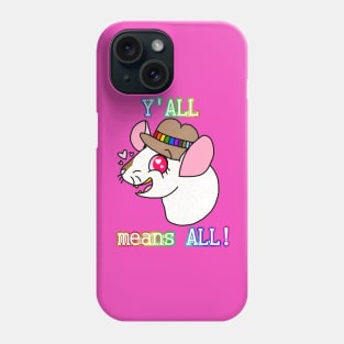 Y'all Means All! (Full Color Version) Phone Case