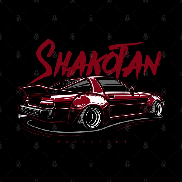 Shakotan RX7 by Markaryan