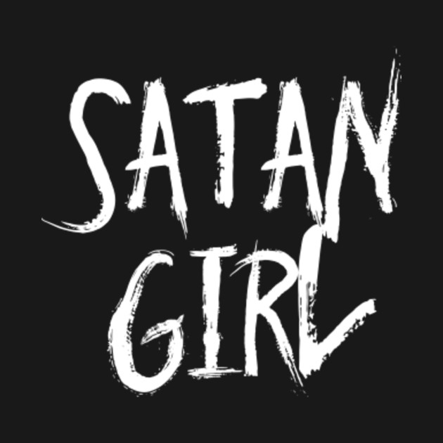 Satan Girl Satanism Saying Devil Disguise Design Halloween Hoodie