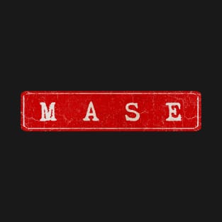 vintage retro plate Mase T-Shirt