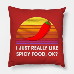 Foodie Gift Hot Sauce Pillow