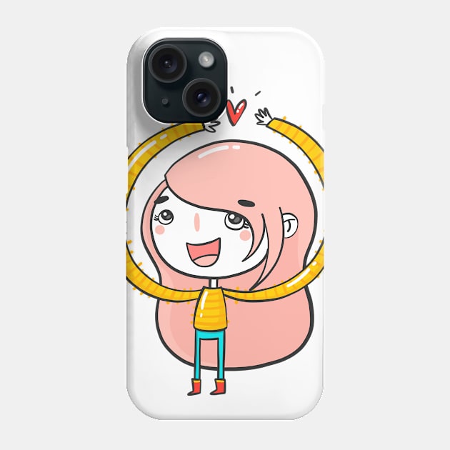 Maggie World Joy Phone Case by AnaFonseca