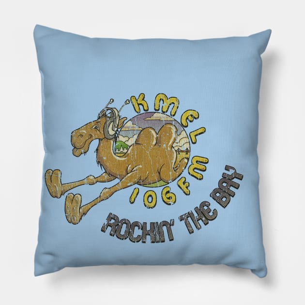 Kamel 106 Rockin' The Bay Pillow by JCD666