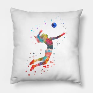 Volleyball girl Pillow