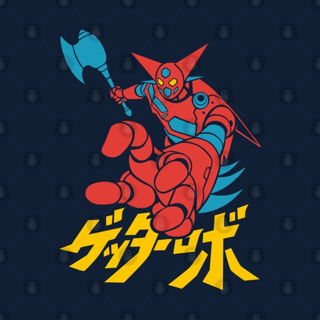 042 Getter Robo Axe by Yexart