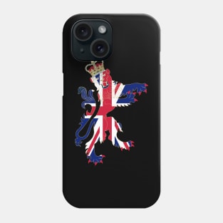 British Rampant Lion Phone Case