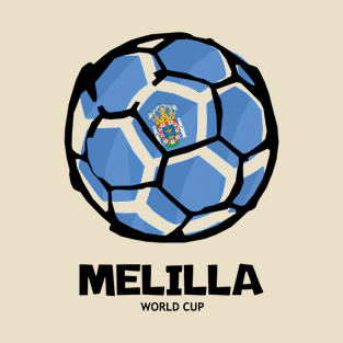 Melilla Football Country Flag T-Shirt