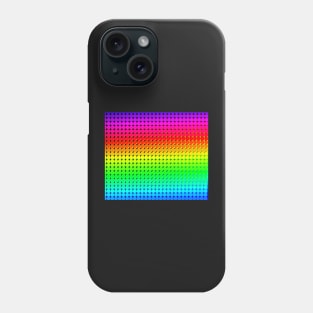 Rainbow Polka dots 006 Phone Case