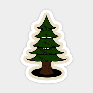 Christmas tree backprint Magnet