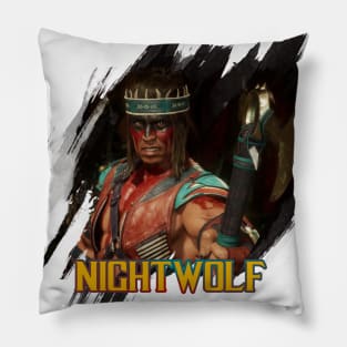 Nightwolf HD design Pillow