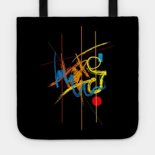 Abstract Art Color Form Tote