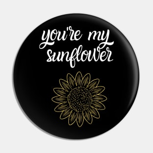 sunflower tee shirt Pin