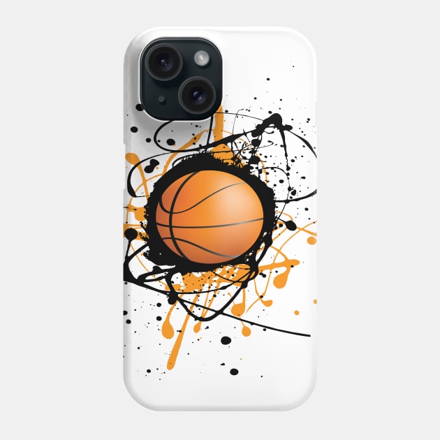 Basketball Phone Case by ProjectX23Red