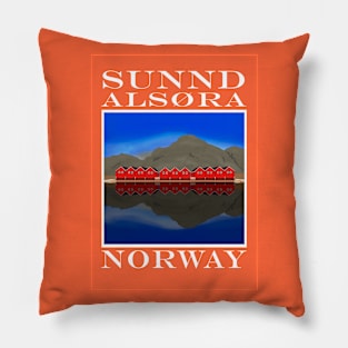 Sunndalsora Norway Scandinavian Pillow