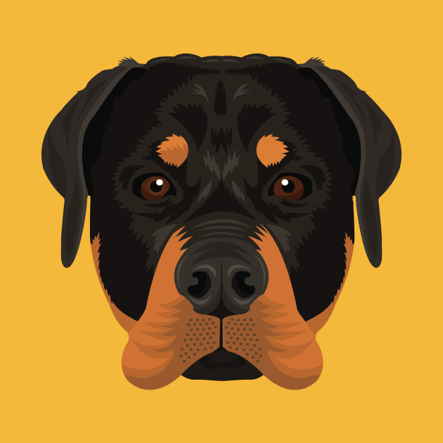 Rottweiler by threeblackdots