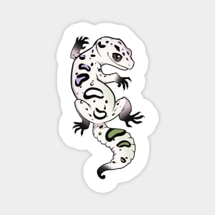 Genderqueer Pride Leopard Gecko Magnet