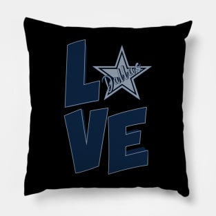 Love Dallas Cowboys Pillow