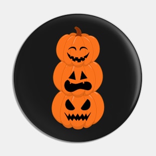 Stacked pumpkins Pin