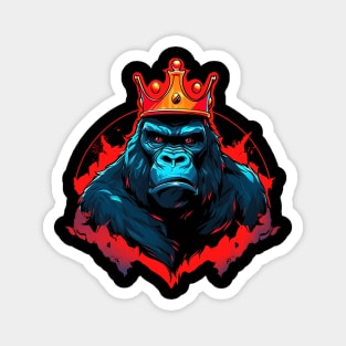 king gorilla Magnet