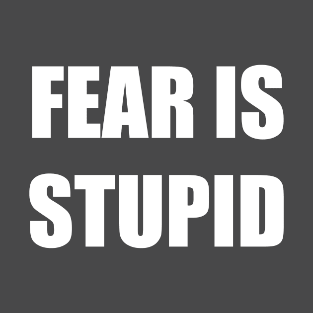 Fear Is Stupid Inspiring by Korry