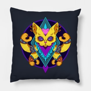 Galaxy cat Pillow