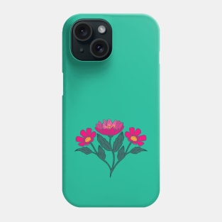 Wildflower bouquet Phone Case