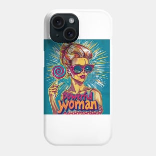 Rebellious and radiant woman: A cry for freedom Phone Case