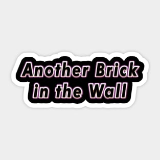 PINK FLOYD THE WALL ART SONG LYRICS METAL WALL SIGN GIFT MEAT