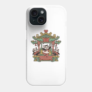 Panda Palace Adventures, Chinese Cartoon Style Phone Case