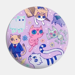 Cats Adventure Pin