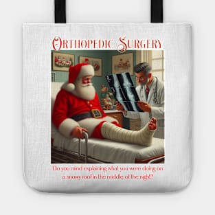 Santa Meets Ortho Tote