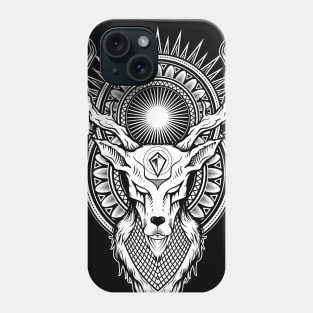 Geometric Deer Phone Case