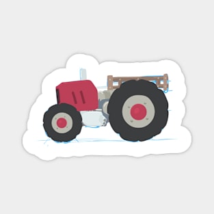 Blueprint Super Cool Tractor | Lilla The Lamb Magnet