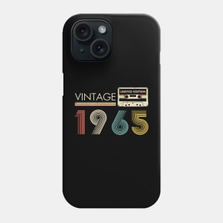 Vintage 1965 Limited Edition Cassette 59th Birthday Phone Case