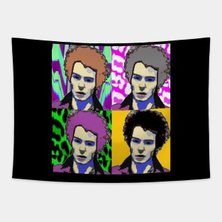 Punk icon rebel by LowEndGraphics Tapestry