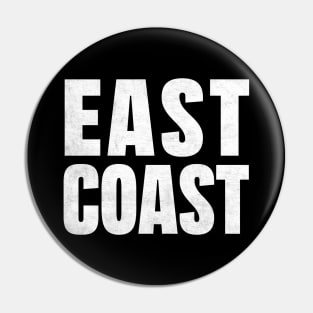 East Coast ////// 90s Hip Hop Fan Design Pin