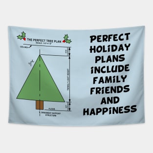 Perfect Holiday Plans Tapestry