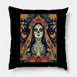 Dia de los Muertos Mujer Pillow