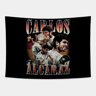 Carlos Alcaraz Vintage Tapestry
