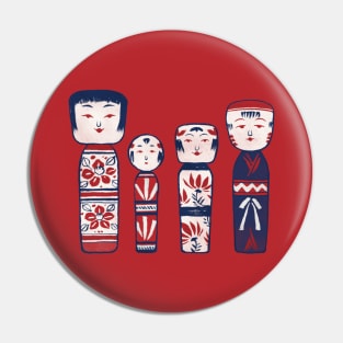 Kokeshi（こけし） Pin