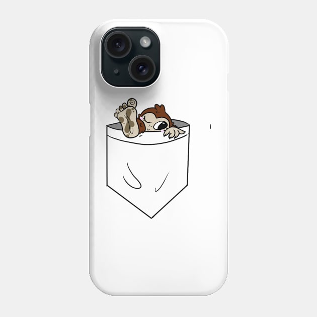 Pocket Cryptid: Bigfoot Phone Case by Bluejayluvsall