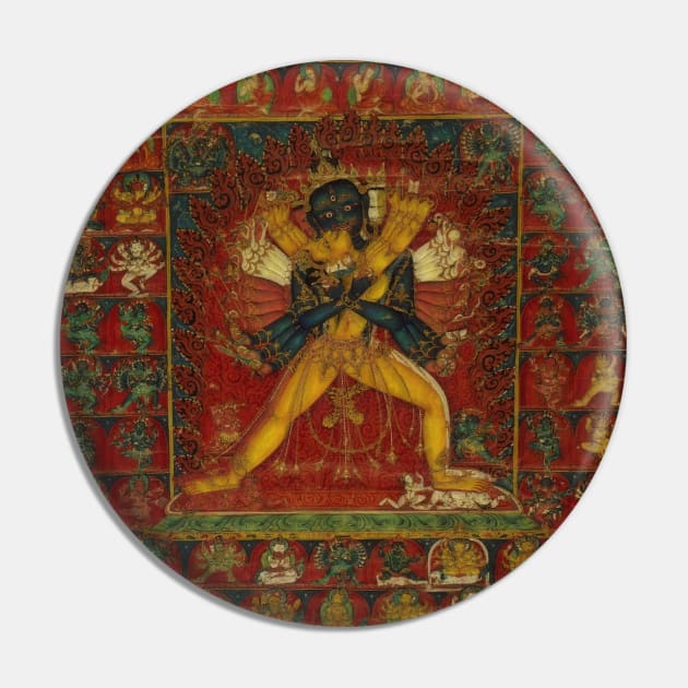 Kalachakra Deity Pin by Lucia