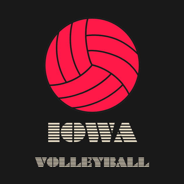 Iowa volleyball by Grigory