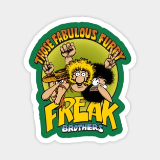 Freak Brothers Magnet