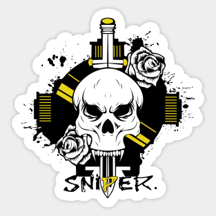 San Francisco Baseball Sugar Skull Sticker for Sale by StickyHenderson