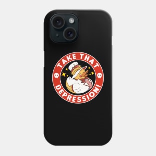 Lucifer Duck Rubber, Take That Depression Phone Case