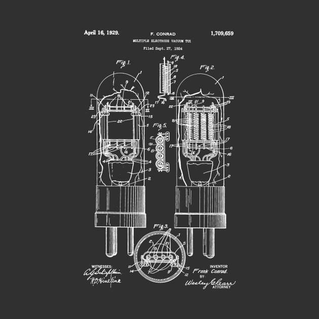 Vacuum Tube Patent 1924 by Joodls