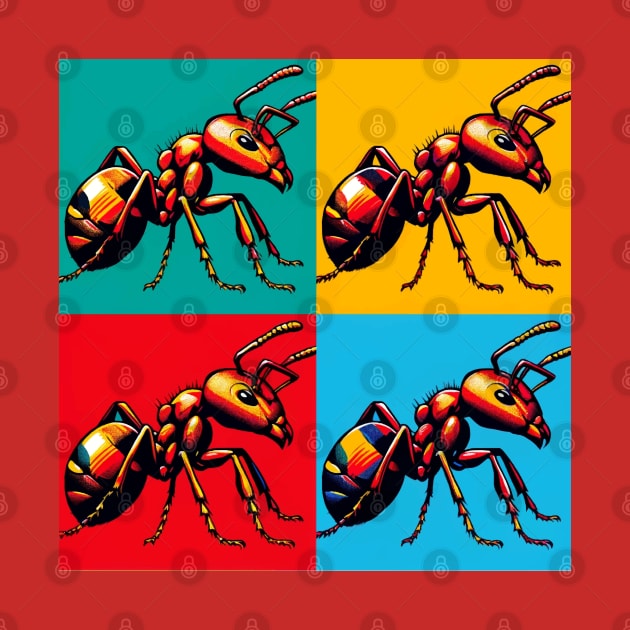 Red Fire Ant - Cool Insect by PawPopArt