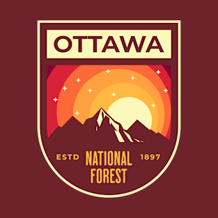 Ottawa National Forest Michigan T-Shirt