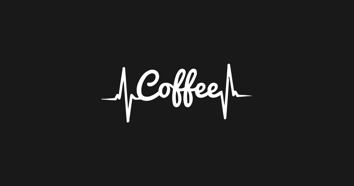 Download Coffee Heartbeat - Coffee Heartbeat - T-Shirt | TeePublic